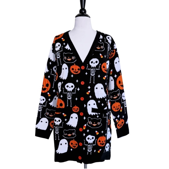 Halloween Cardigan - Picture 2 of 3